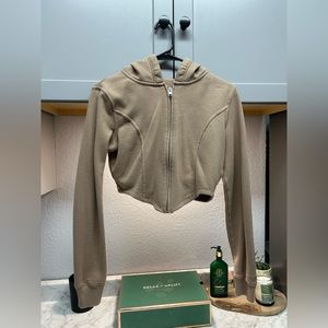 Hollister corset zip up